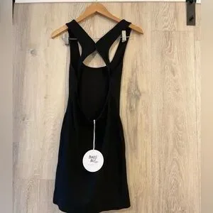 mini denim pinafore dress Dark Denim Izzie Pinafore Mini Dress